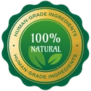 100% natural, human-grade ingredients
